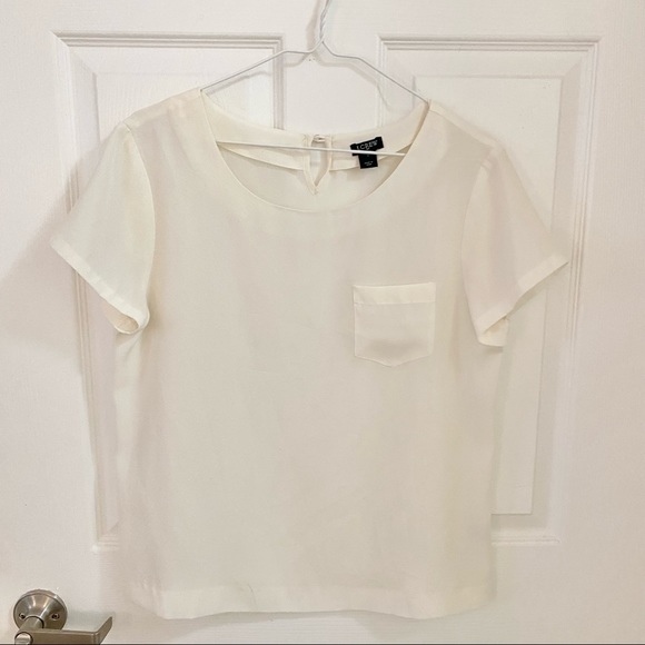 J. Crew Factory Tops - J. Crew Factory Short Sleeve Blouse